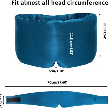 Weighted sleep mask