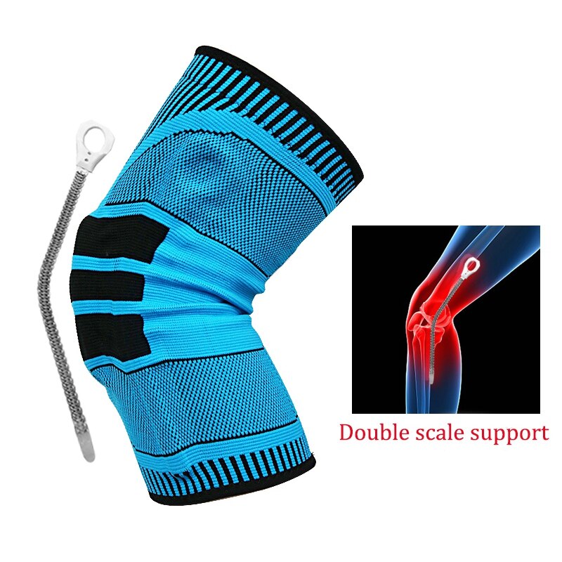 Outdoor Sports Knee Protection Pad (Blue)