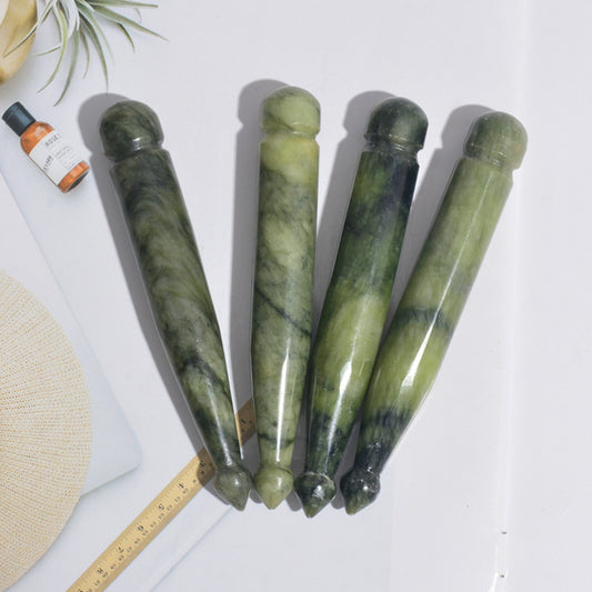 Green Phoenix Jade Face Massager