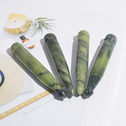 Green Phoenix Jade Face Massager