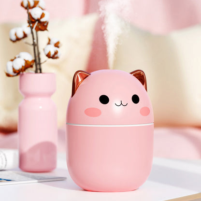 Cute Cat Ultra-Silent USB Office/Household/Car Aromatherapy Air Purifier