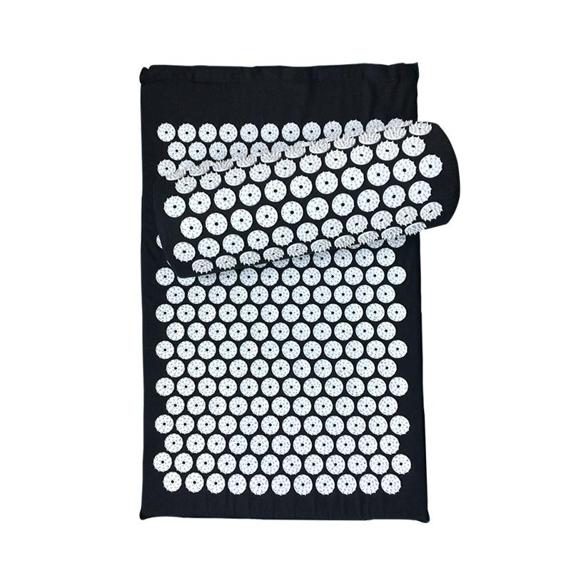 Acupressure mat and pillow set