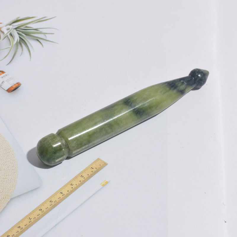 Green Phoenix Jade Face Massager