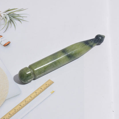 Green Phoenix Jade Face Massager