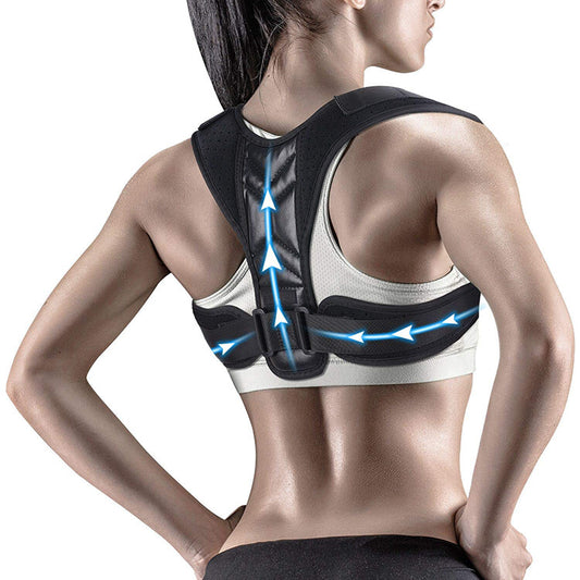 Anti-hunchback posture corrector for men & women (Black)