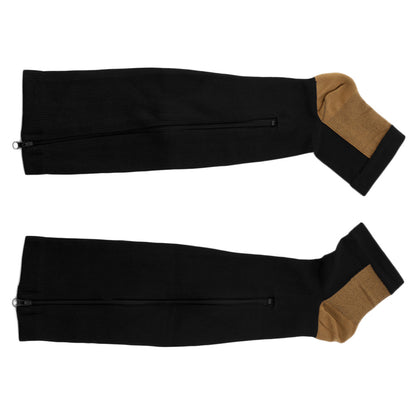 Women Zippered Compression Socks