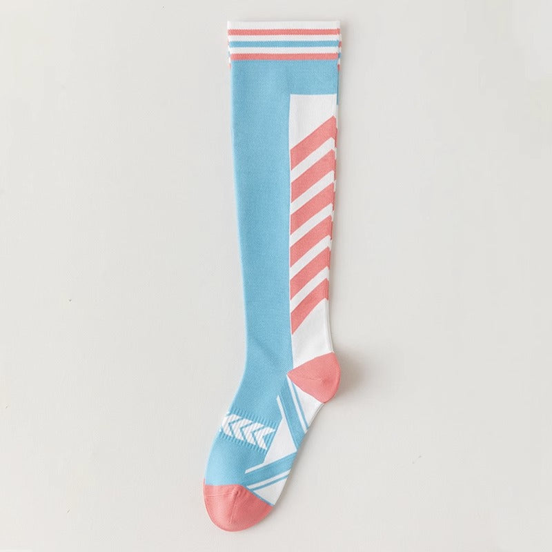 Women's Long Elastic Sports Muscle Compression Socks