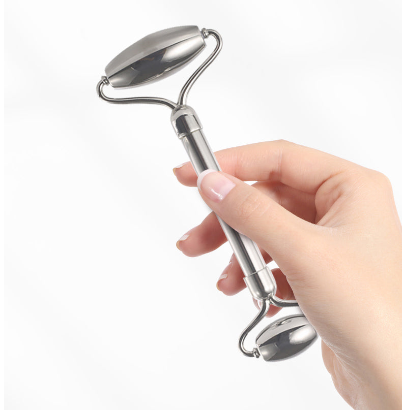 Stainless Steel Face Massage Roller