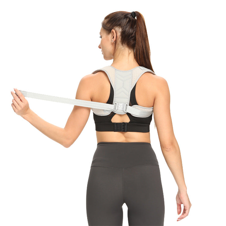 Anti-hunchback posture corrector for men & women (Grey)
